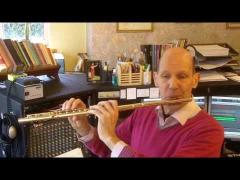 Examiner plays Trinity Grade 6 Flute: Fauré Morceau de Concours