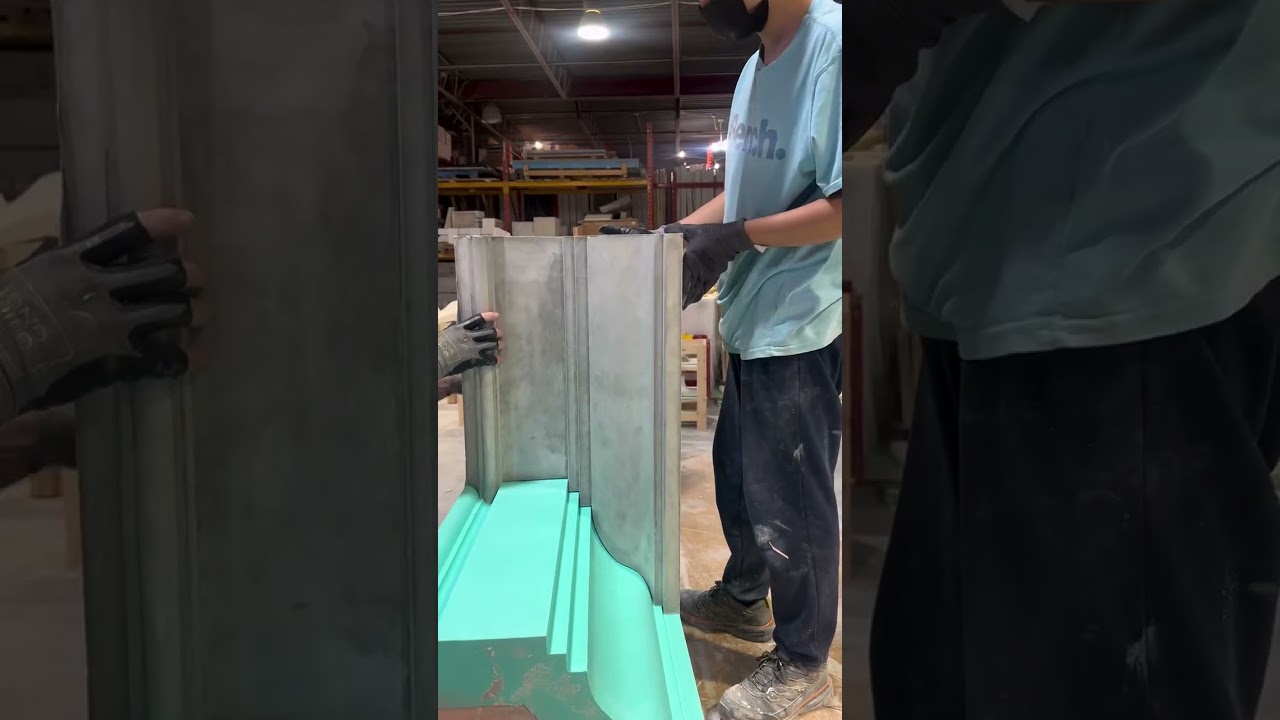 How to Mold & Demold GFRC Corners — No Miter Cuts Needed! Save Time with Built-In Returns