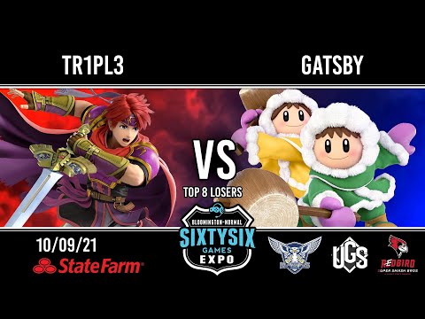 Sixtysix Games - Top 8 Losers - Tr1pl3(Roy) Vs. Gatsby(Ice Climbers)