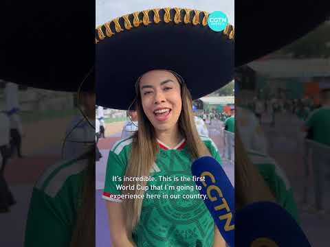 World Cup fans in Mexico City flock to Latin America's largest stadium