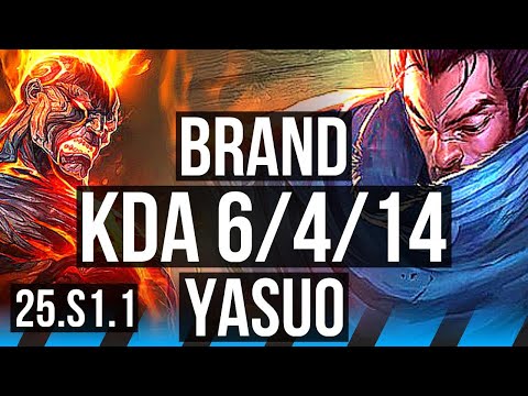 BRAND vs YASUO (MID) | 6/4/14 | KR Master | 25.S1.1