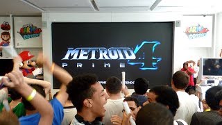 Metroid Prime 4 Reveal Live Reactions at Nintendo NY [E3 2017]