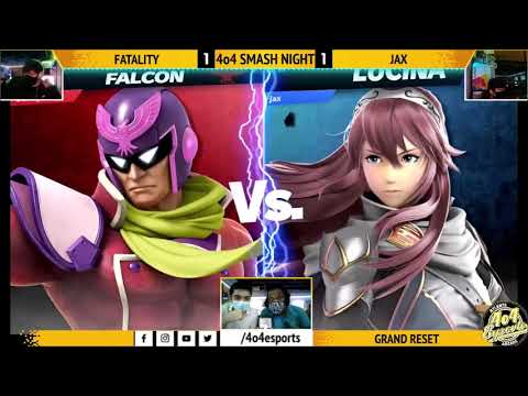 SSBU - 4o4 Smash Night 7 - Fatality (Captain Falcon) vs DBQ| Jax (Lucina) - Grand Final