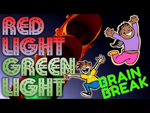 RED LIGHT GREEN LIGHT: EXERCISE BRAIN BREAK | JUST DANCE AND MOVE | KIDS VIDEOS FOR KIDS