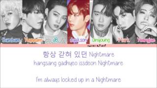 GOT7 - OUT Color Coded Lyrics (Han/Rom/Eng)