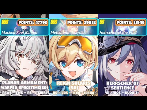 Honkai Impact 3rd: Ex-Memorial Arena | Ver 8.3 W1 | SSS Sampo, Guaymas, HoV | (S0)PAWS, (S0)RS, HoS