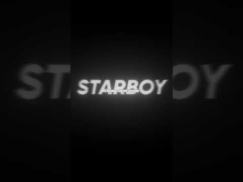 Starboy - The weeknd | Black screen status #shorts #lyrics