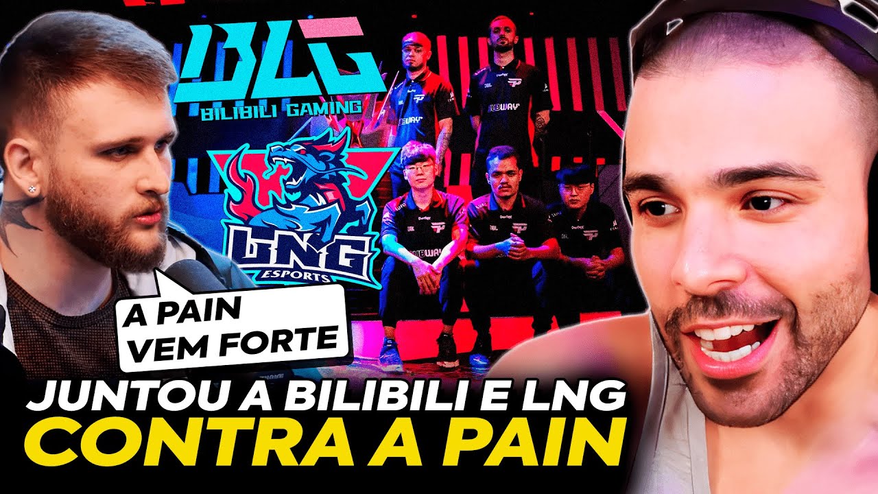 🚨 A PAIN JOGOU CONTRA UM MIX DE BILIBILI/LNG! OS MELHORES PLAYERS DA CHINA! MINERVA E RANGER REAGEM