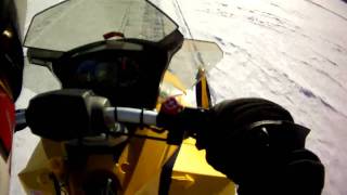 preview picture of video 'Lake Cadillac Speed Run on Ski-Doo REV XP 600 E-TEC'