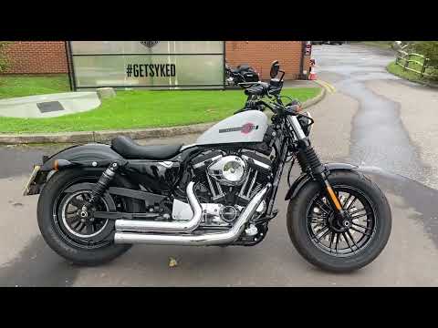 2018 Harley-Davidson XL1200XS Sportster Forty-Eight Special in Billiard White