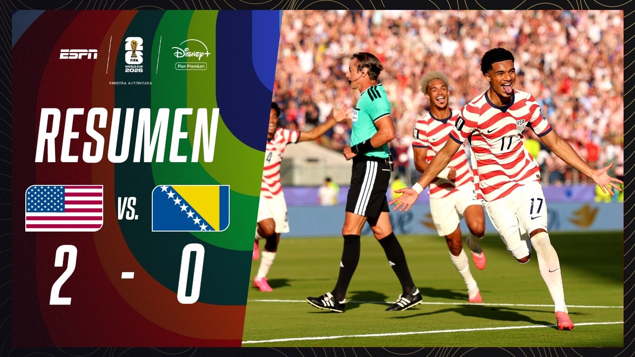 GOLAZO DE TILLMAN Y CLASIFICACIÓN | Estados Unidos 2-0 Bosnia y Herzegovina | RESUMEN | M82