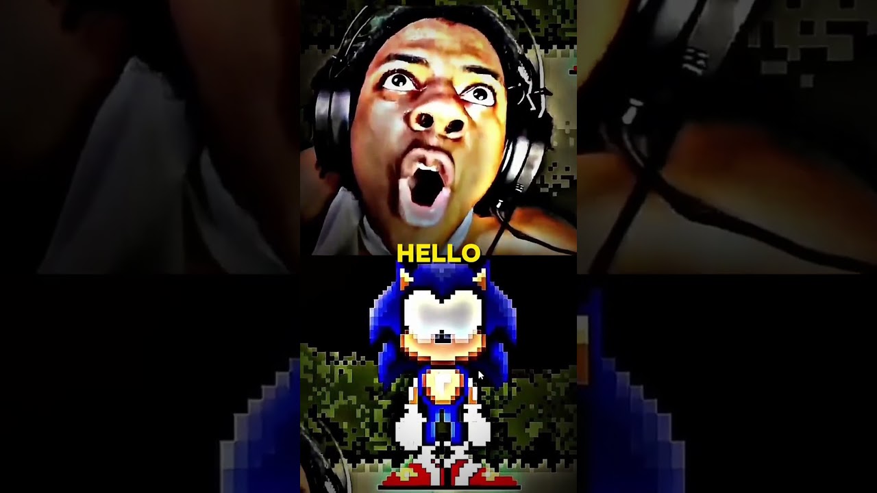Sonic Snaps After Speed Bullies Him! 😱 #shorts #ishowspeed #shortsfeed