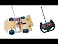 How To Make Remote Control Car With Cardboard Easy