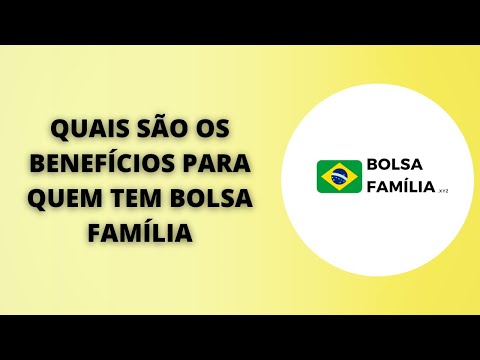 Vídeo: Bolsa Família benefícios: perguntas e respostas