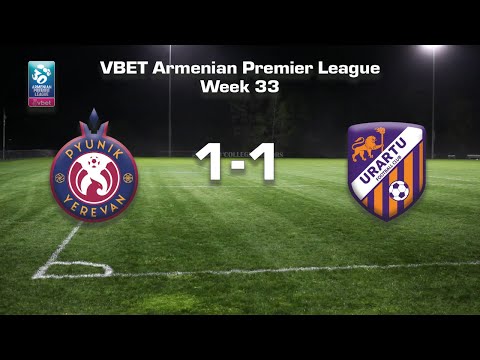 Pyunik - Urartu 1:1, Vbet Armenian Premier League 2021/22, Week 33