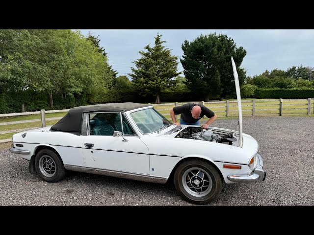 We Bought An Abandoned Non Runner Triumph Stag Will It Run? – Salvage Rebuilds UK