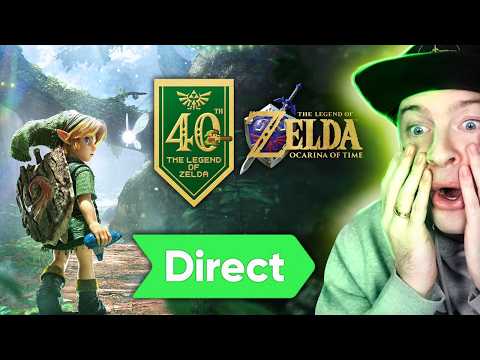 ZELDA 40th ANNIVERSARY DIRECT | Domtendo Reaktion