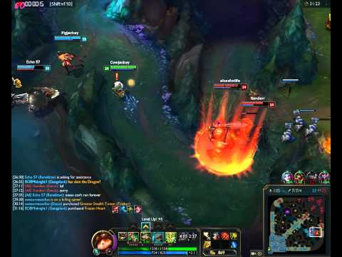 League of legends: Gangplank rework bug