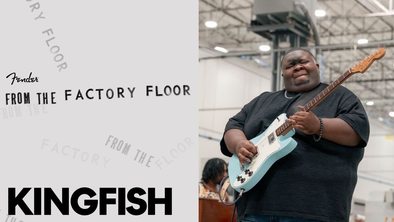 Watch Kingfish play his new Delta Day Telecaster Deluxe live From the Factory Floor | Fender - YouTube