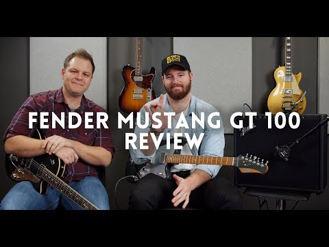 Fender Mustang GT 100 Review - our Impressions are impressed :)