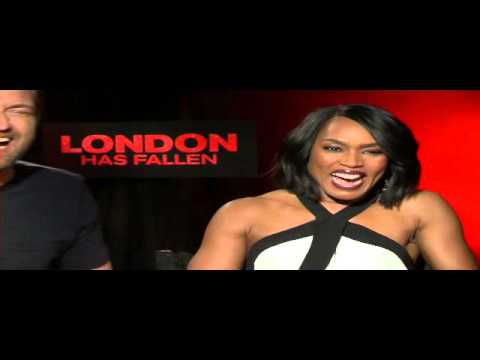 London Has Fallen - Junket Interview w/Angela Bassett & Gerard Butler
