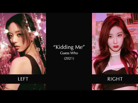 A Different Member Singing in Each Ear - ITZY Guess Who