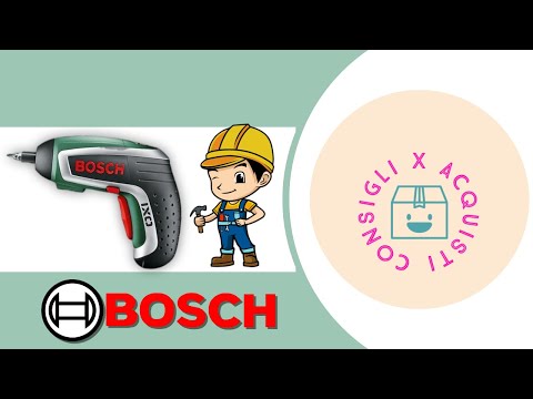 Bosch Avvitatore IXO Leggero potente ed ergonomico per il fai da te