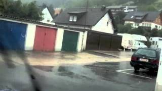 preview picture of video 'Regenkatastrophe/Unwetter in Königswinter-Oberdollendorf am 5. Juni 2011'