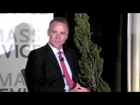 Incoming Boston Scientific CEO Mike Mahoney at the MassDevice Big 100 East