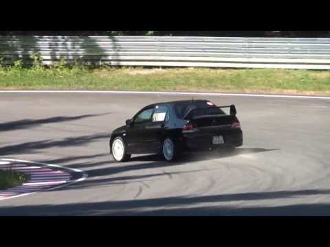 Różak Tomasz - Mitsubishi Lancer EVO IX - SuperOES 8 Runda Tor Kielce 17-08-2013