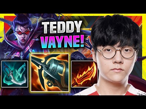 TEDDY IS A BEAST WITH VAYNE! - T1 Teddy Plays Vayne ADC vs Ezreal! | Season 11