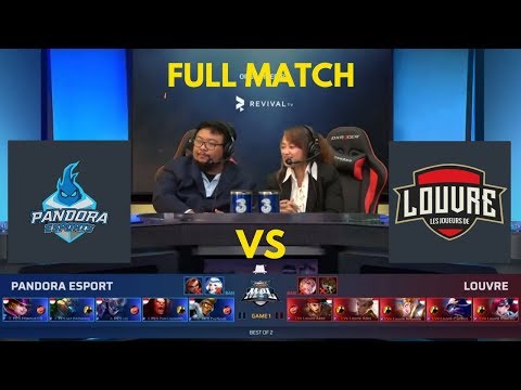Full Match Pandora eSports vs Louvre MPL Regular Season Week 4