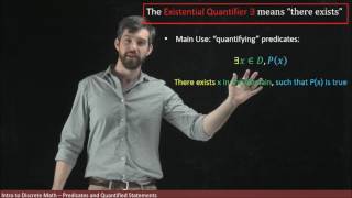 Universal and Existential Quantifiers,  ∀ For All and ∃ There Exists