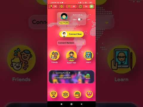 Free Calling to practice English speaking with strangers.