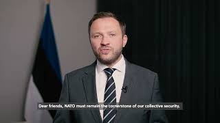 Estonian Foreign Minister Margus Tsahkna Addresses AJC Global Forum 2026