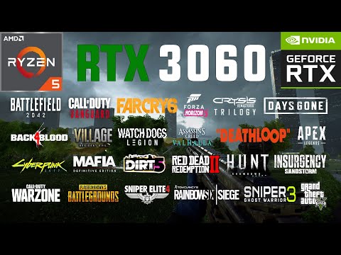 RTX 3060 Test in 30 Games in 2021
