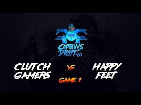 Clutch Gamers vs Happy Feet Game 1 - Captain's Draft 4 SEA Qualifiers