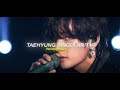 TAEHYUNG SINGULARITY Twixtor Clips With AE Sharpen HD 4K Black Outfit Version