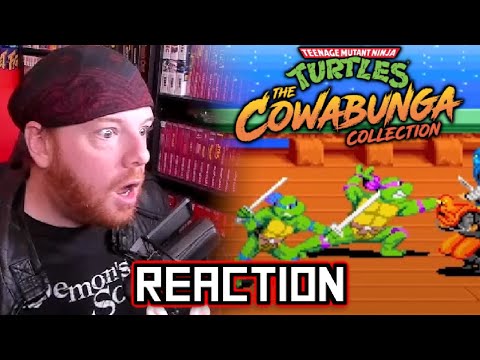 Krimson KB Reacts: ALL THE TMNT GAMES!!! - TMNT Cowabunga Collection - State of Play 2022