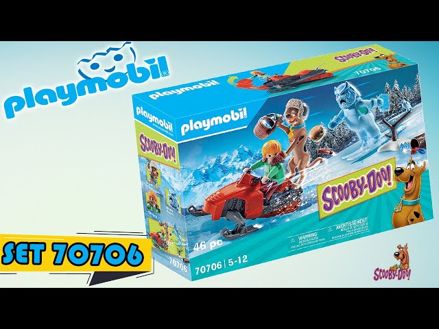 Vídeo relacionado con PLAYMOBIL Scooby DOO 70706 Aventura con Snow Ghost, A Partir de 5 años