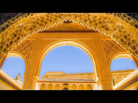 A Walk Through The Nasrid Palaces of the Alhambra, Granada, Spain