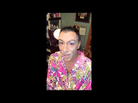 Joan Crawford makeup, Martini, in to Joan Crawford