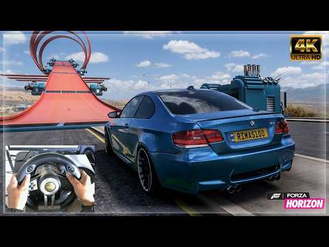 BMW M3 - Hot Wheels Race - Forza Horizon 5 | Steering Wheel Gameplay | Pxn V3 Pro