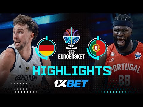 Germany 🇩🇪 pull away from Portugal 🇵🇹 to move on to #EuroBasket 2025 Quarter-Finals!