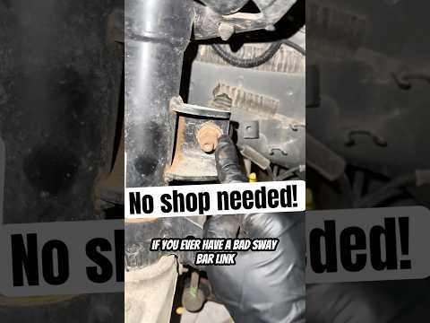 ⏱️ Sway Bar Link Replacement in UNDER 60 Seconds! #mechanic