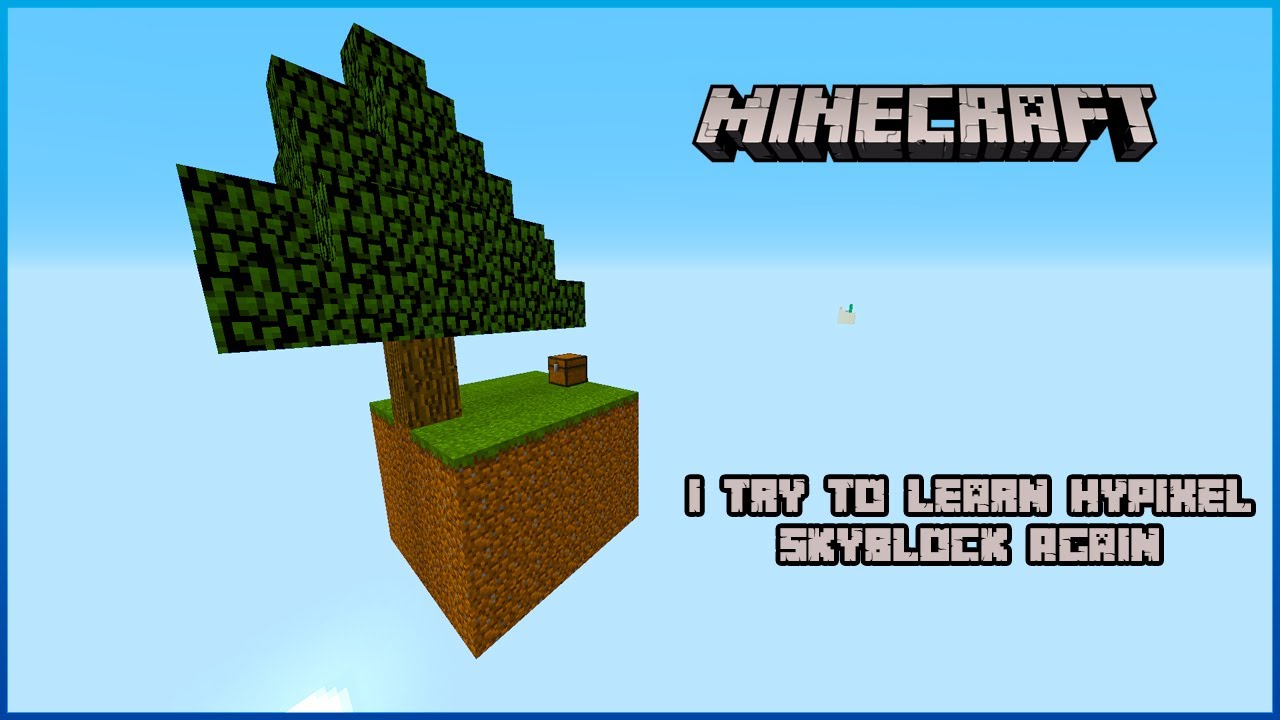 I Try to Learn Hypixel Skyblock Again...