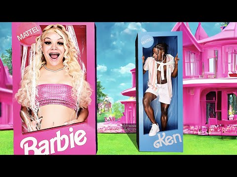 WE TRANSFORMED NETTE & JAYLON INTO BARBIE & KEN FOR 24 HOURS