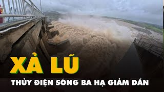 Download lagu Song Ba Ha Hydropower Plant gradually reduces flood discharge mp3
