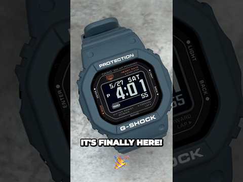 THE G-SHOCK DW-H5600! | FULL REVIEW ON THE CHANNEL! #timedrops #shorts #gshock #dwh5600 #watch