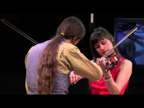 Tristan & Tashina Clarridge ~ 2012 National Oldtime Fiddlers Contest ~ Lord Gordons Reel